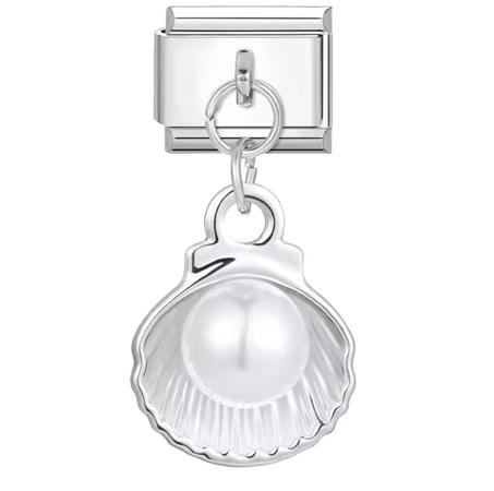 3D seashell with purle