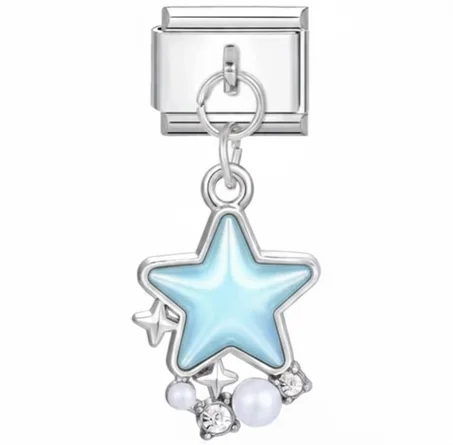 BLUE HOLOGRAPHIC STAR