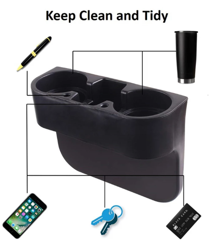 حامل الأكواب للسيارة متعدد الاستخدام