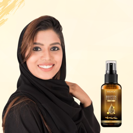 مصل البيوتين السحري – سرّ الشعر الكثيف والصحي!
