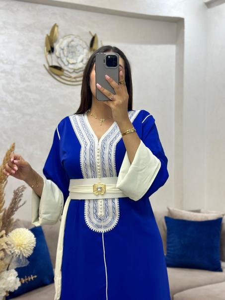 قُــــفطان كرناج بالطرز العقاد و الحزام