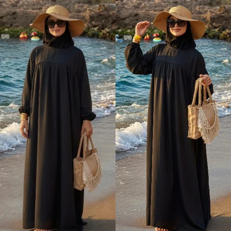 Robe-burkini 3 pièces (REF77RB)