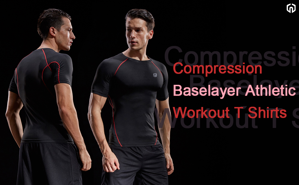 Compression  Baselayer Athletic  Workout T Shirts