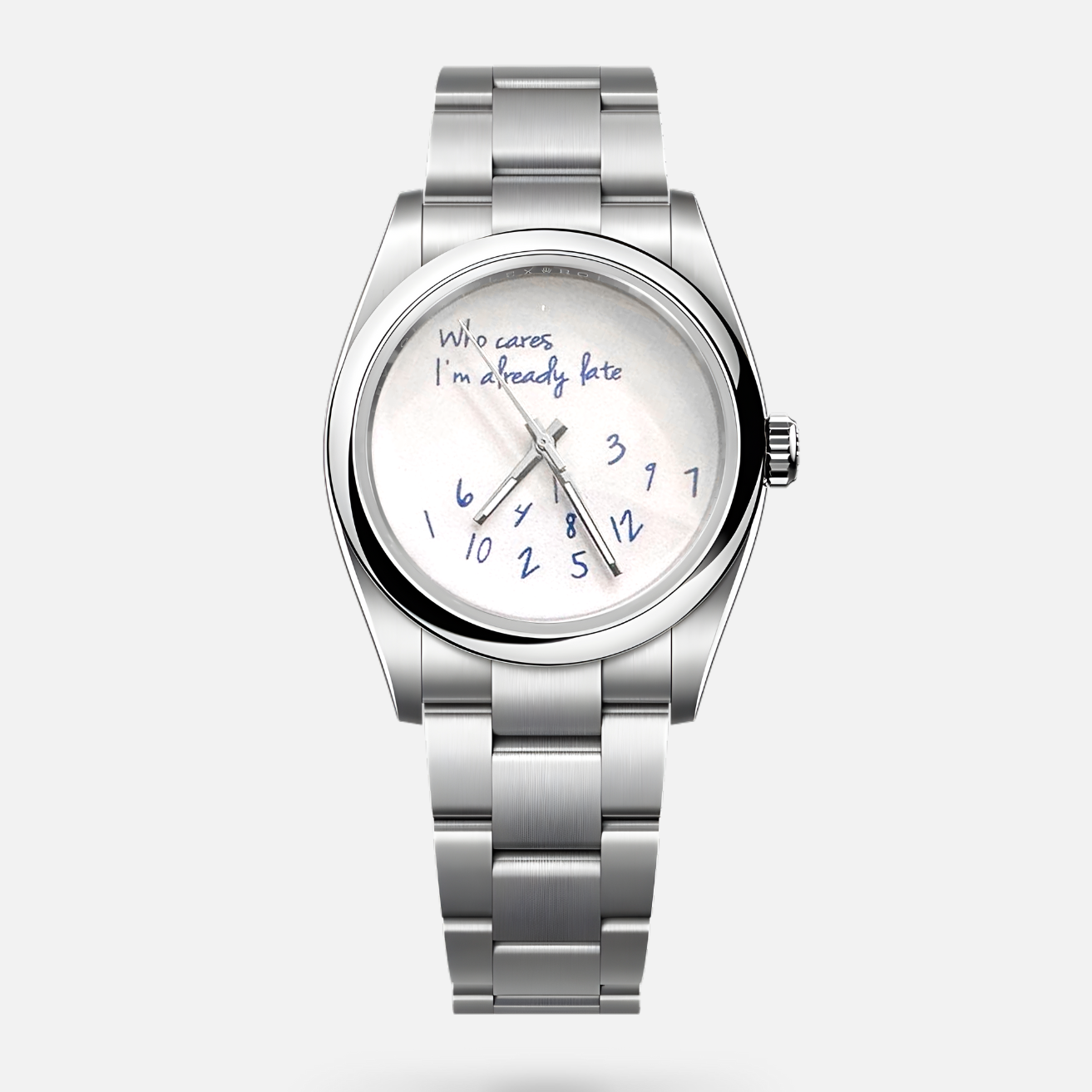 Montre Who cares I'm already late