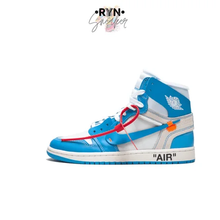 Air Jordan 1 Retro High Off-White University Blue