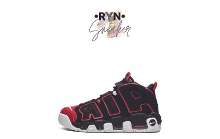 Air More Uptempo 96  Red Toe