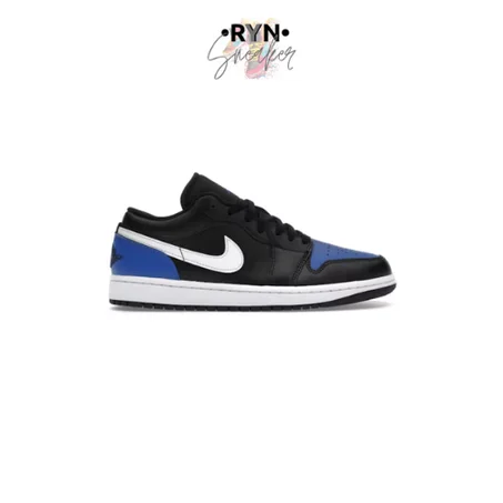 Jordan 1 Low Black Royal Toe