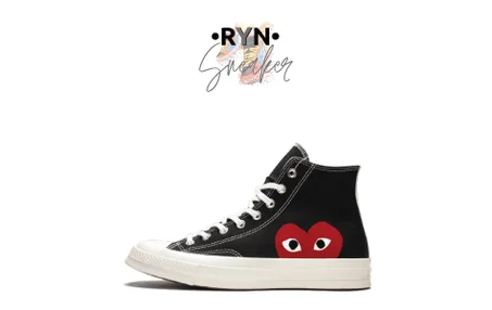 Converse Chuck Taylor All-Star 70s Hi Comme des Garçons PLAY Black