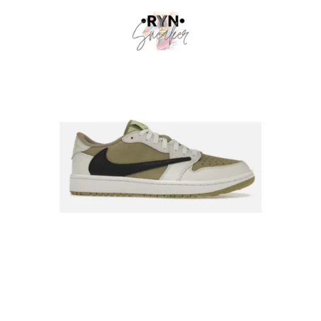 Jordan 1 Retro Low Golf Travis Scott Neutral Olive