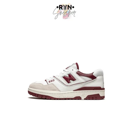 NEW BALANCE 550 Sea Salt Burgundy