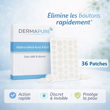 Patchs Anti-Acné Hydrocolloïdes