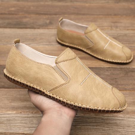 MOCASSINS EN CUIR BEIGE INTEMPORELS 2025 - BN