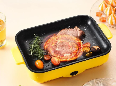 شواية كهربائية مضادة للالتصاق