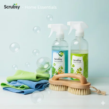 لوازم التنظيف المنزلية