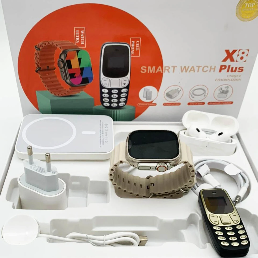 PACK SMART WATCH X8 PLUS