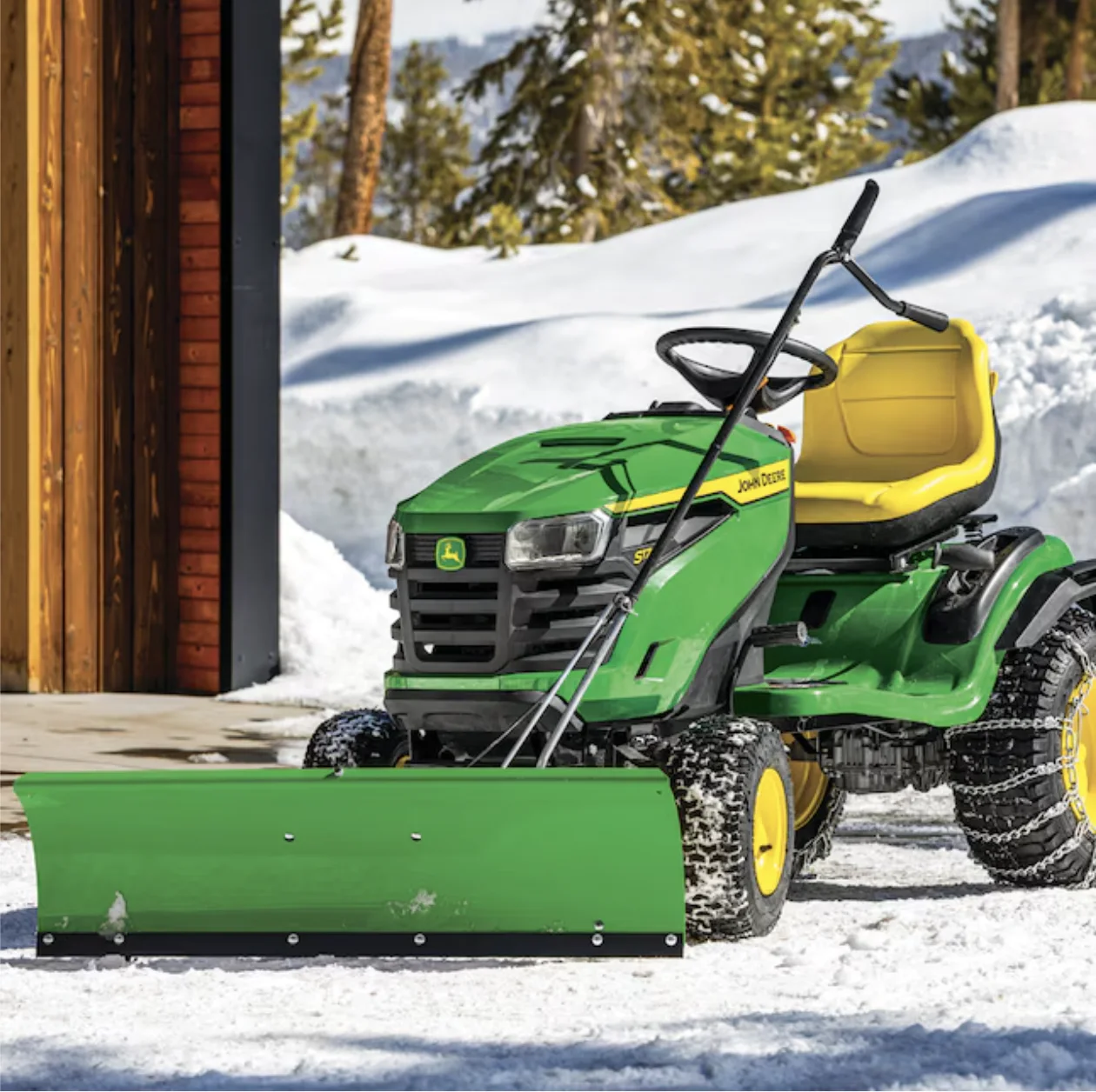 Snow Blade Compatible Mowers