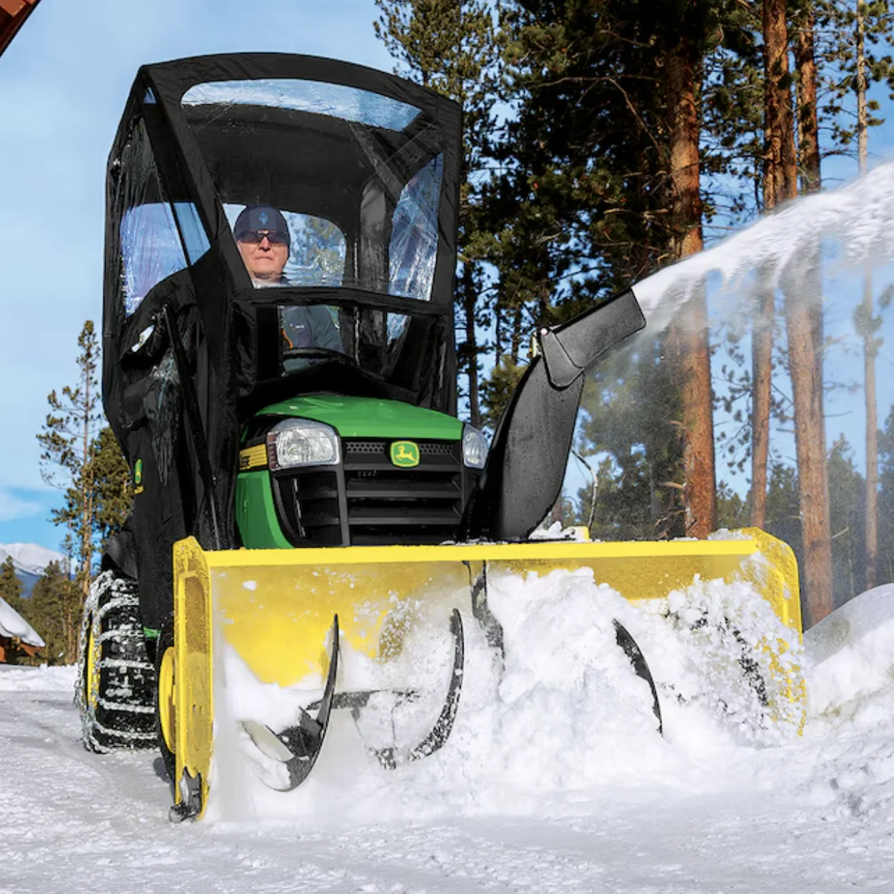John Deere 100 44-in Two-stage Residential Attachment Snow Blower