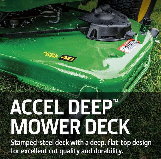 John Deere Z330M ZTrak 48-in 23 -HP V-twin Gas Zero-turn Riding Lawn Mower