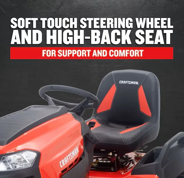 CRAFTSMAN T3200 Turn Tight 54-in 24 -HP V-twin Gas Riding lawn mower