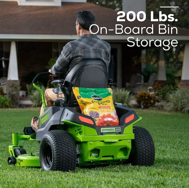 Greenworks Pro Crossover Zero Turn 42-in 24 -HP Brushless motor Battery Zero-turn Riding Lawn Mower (CARB)