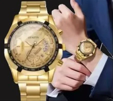 ساعات رجال الأعمال الفاخرة  موضة الطلب الكبير التقويم ساعة كوارتز Reloj Hombre ساعات رجال الأعمال الفاخرة موضة الطلب الكبير التقويم
