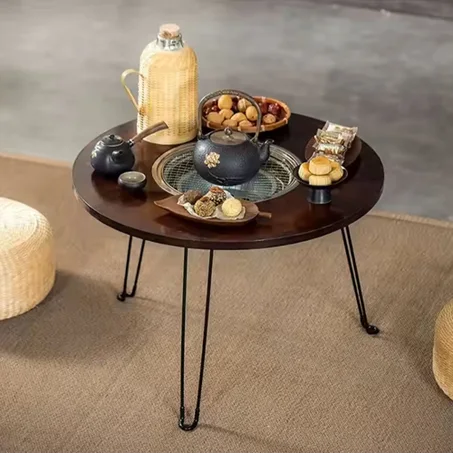 طاولة الشواء الخشبية