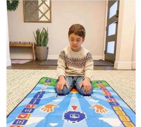 سجادة الصلاة التفاعلية التعليمية للأطفال