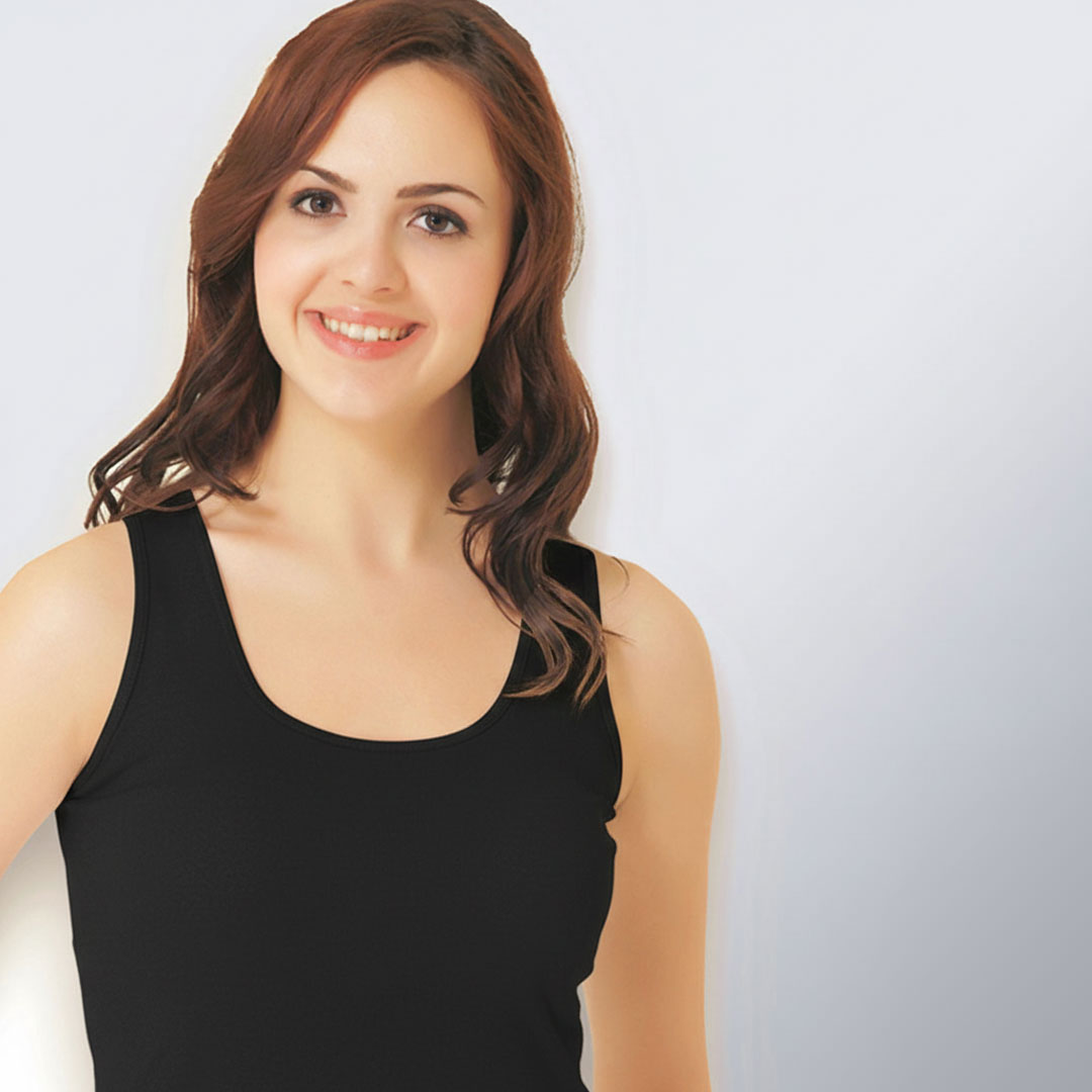 قميص داخلي للنساء - 100% قطن - كود 1003، 1004، 1014