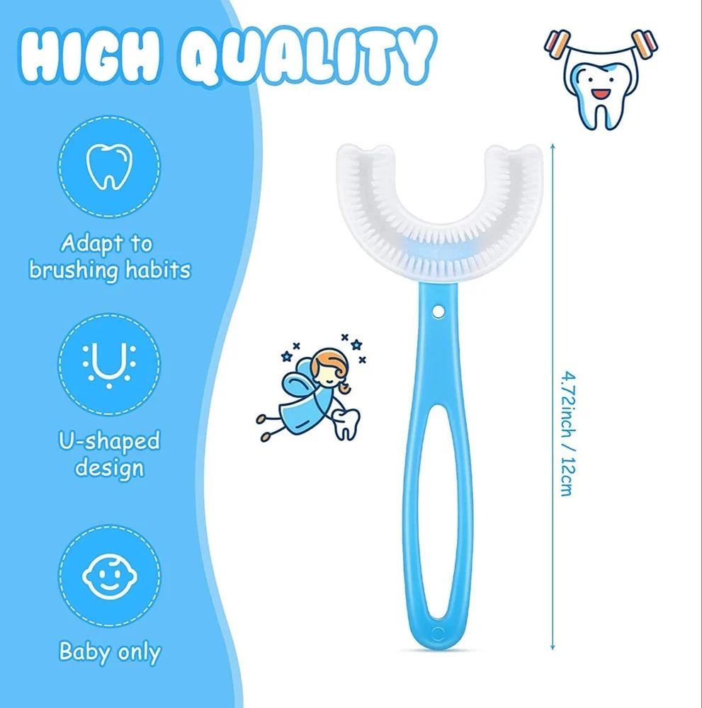 Kids ToothBrush U-Shaped - Oval