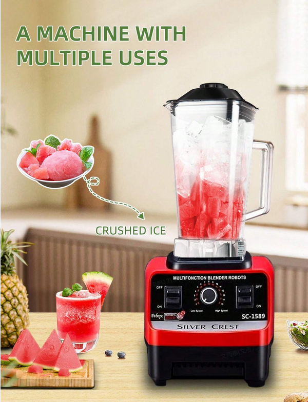 Silver Crest Blender 4500W خلاط كهربائي متعدد الإستعمالات