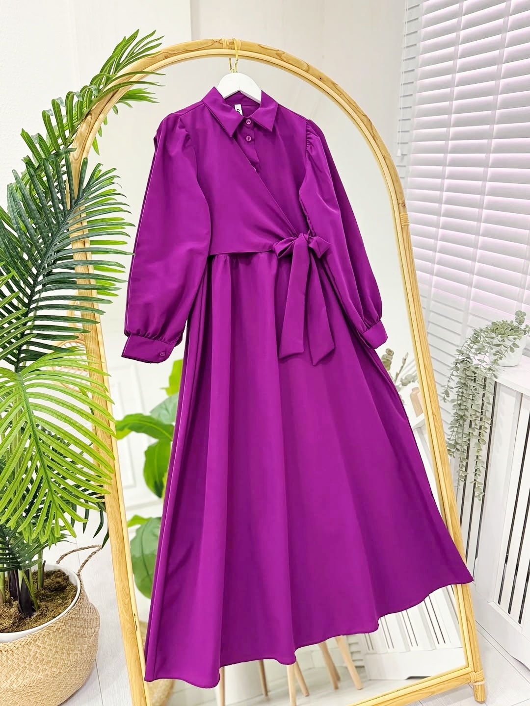 Robe poplin werda