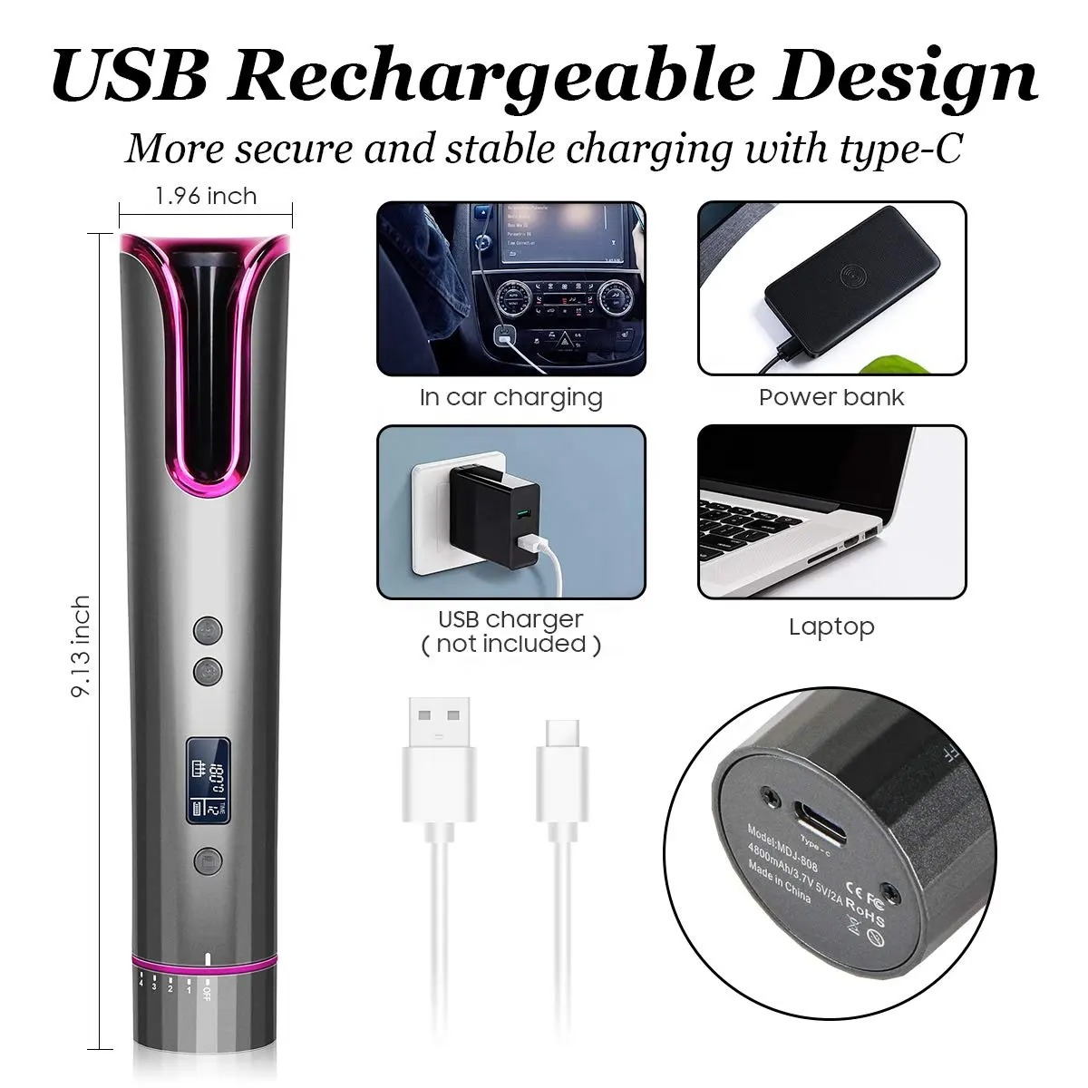 Hair Curler (grey)