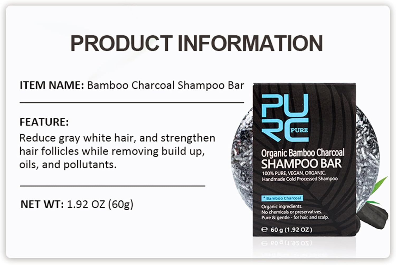 Charcoal Shampo Bar