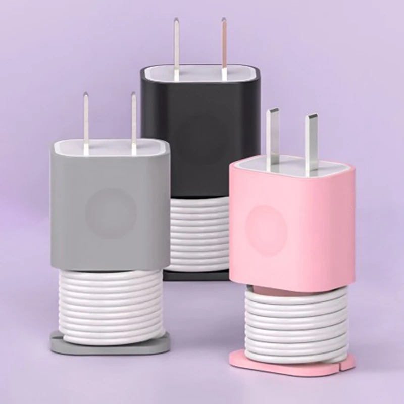 3x Silicone Charger Protector