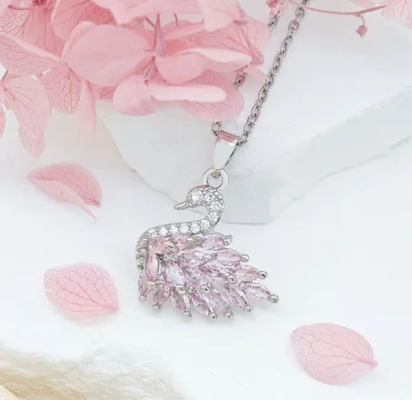 Swan necklace