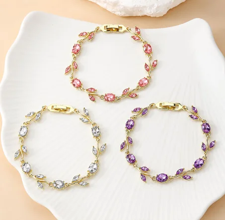Pack 1+1=3 tulip bracelet