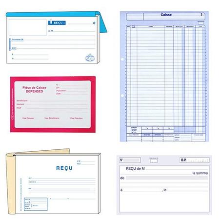 Reçus et bons