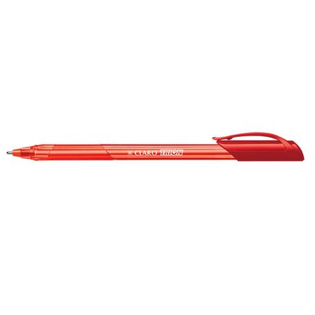 Stylo à bille Trion Translucide Rouge CLARO