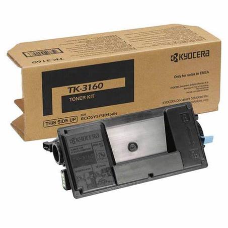 Toner Laser TK-3160 Compatible avec Kyocera Ecosys P3045 / P3145dn