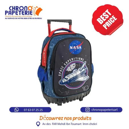 Cartable à roulettes Must Nasa space 45 cm