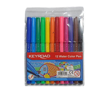 12 FEUTRE DE COLORIAGE KEYROAD KR923988