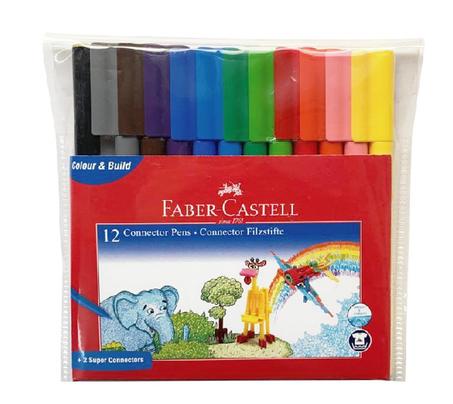 12 FEUTRE COULEURS FABER-Castell