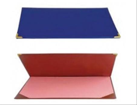 SOUS MAINS SIMILI LUXE 48*36 DOUBLE AVEC COINS DOREES