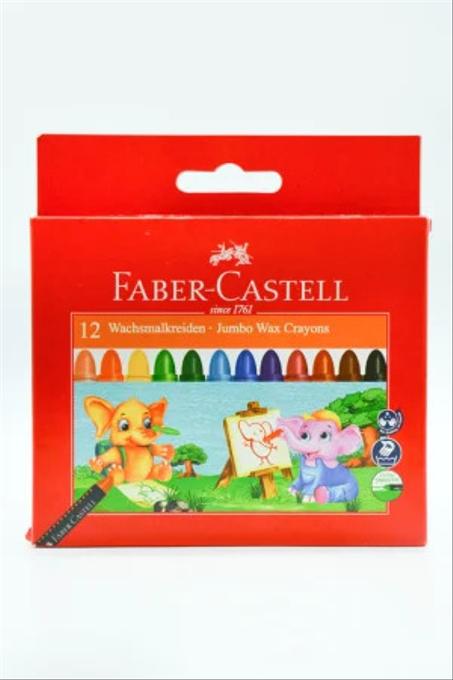 12 CRAYONS DE CIRE FABER CASTELL 120040