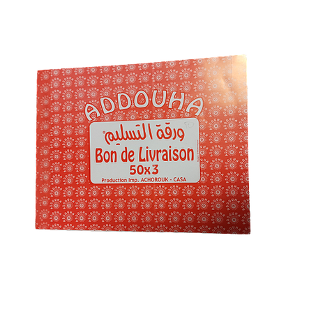Bon de Livraison 3 Souches ADDOUHA