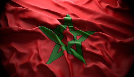 Drapeau du Maroc 100x150cm En Tissu et Sans Support