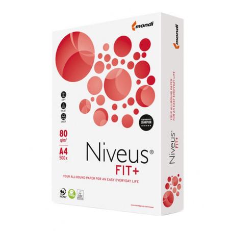 PAPIER A4 80G 500F NIVEUS FIT+
