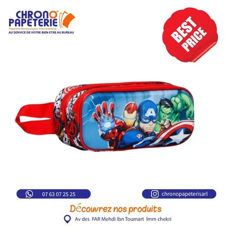 Trousse AVENGERS double compartiment