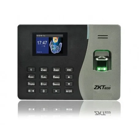 ZKTeco K14 Lecteur d'empreintes digitales, code digital et badges avec un Ecran TFT de 2,8 Pouces