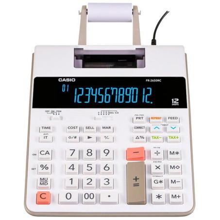 CASIO Calculatrice Imprimante Financière Multitâches FR-2650 RC
